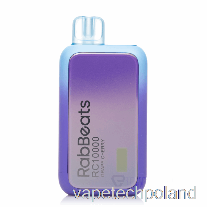 Vape Shop Warszawa Rabbeats Rc10000 Jednorazowa Wiśnia Winogronowa